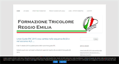 Desktop Screenshot of formazionetricolore.com